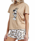 Pyjama short t-shirt Minnie Sauvage Disney image number 2