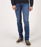 LC110 Eco Mid Blue - Straight Slim Fit Jeans image number 0