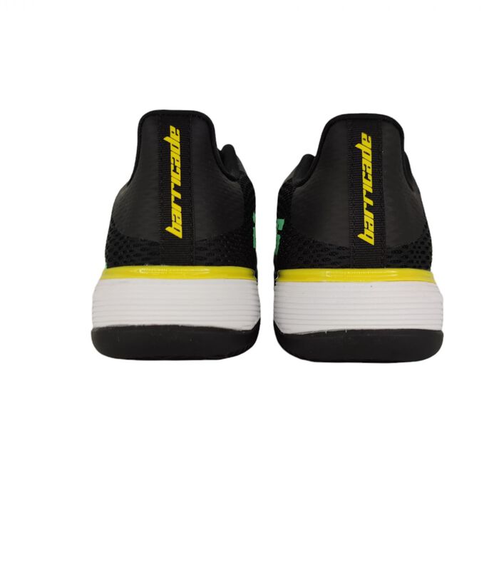 Chaussures de tennis Barricade Clay Junior Black/Green/Yellow image number 1