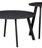 Table Basse - Métal - Noir - 49x40x40  - Fer image number 3