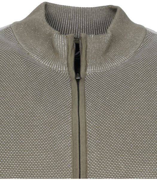 Suitable Gilet Claude Taupe