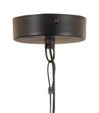 Lampe à suspension - Métal - Noir - 29x50x50 - Esila image number 3