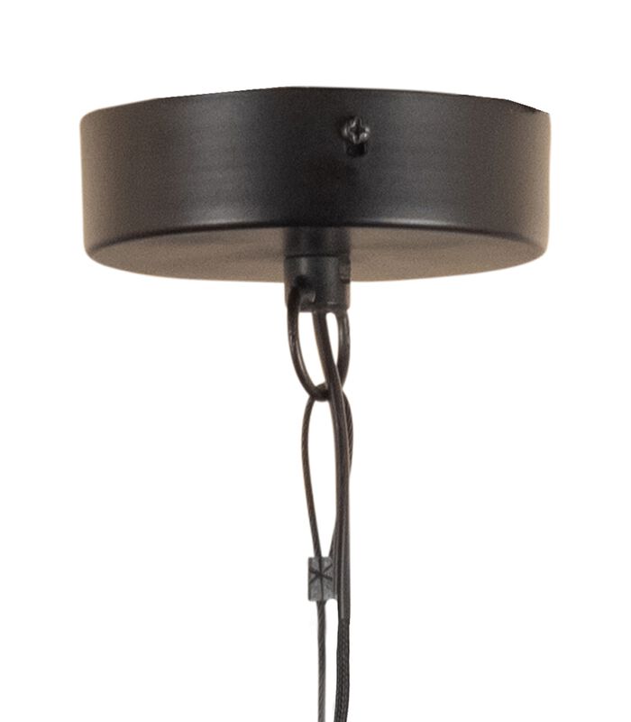 Lampe à suspension - Métal - Noir - 29x50x50 - Esila image number 3