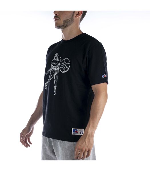 T-Shirt Russell Athletic Eagle Noir
