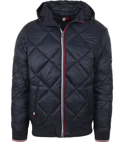 Tommy Hilfiger Quilted Jas Navy