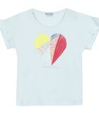 T-shirt à volants motif devant image number 0