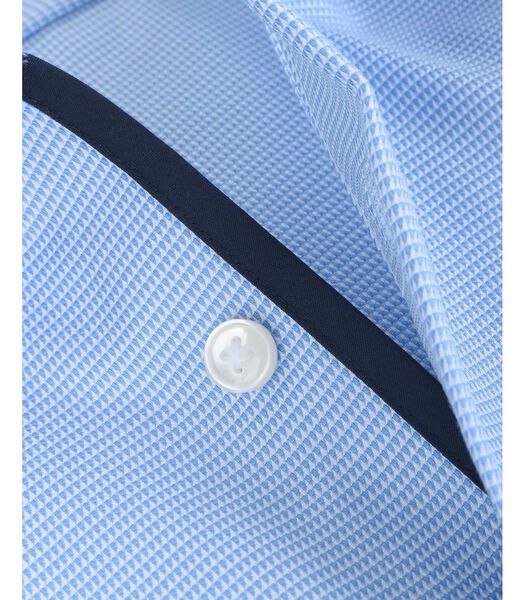 Olymp Modern Fit Shirt Dessin Blue