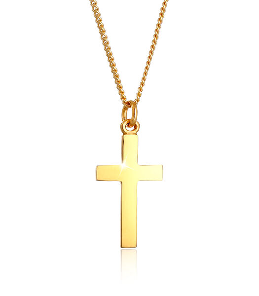 Collier Croix Pendentif Réligion Symbol Communion Collier Enfant - (925/1000) Argent