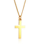 Collier Croix Pendentif Réligion Symbol Communion Collier Enfant - (925/1000) Argent image number 0