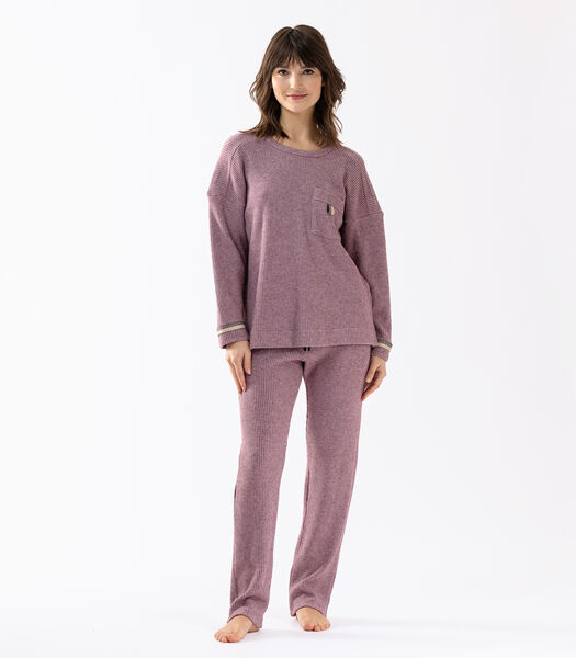 Pyjama en maille tricot lurex FRILEUSE 602