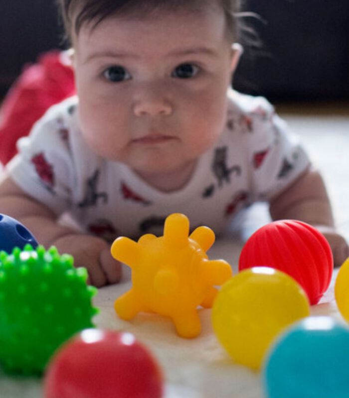 Doos van 5 babyballen zintuiglijke stimulatie image number 4