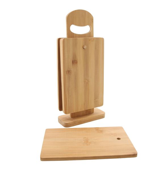 Organic Snijplank set Organic en Bamboe 5-Delig