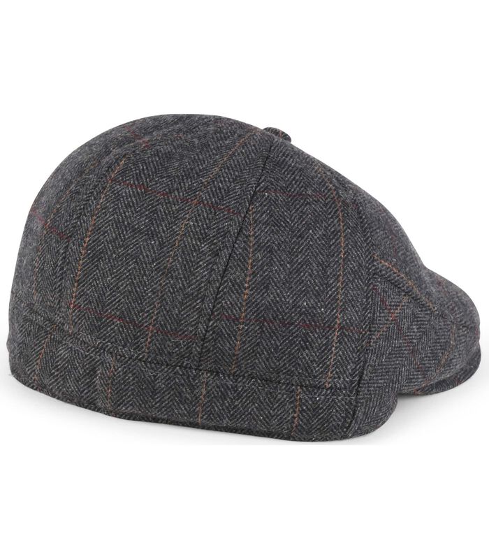 Herringbone Surr Cap Wolmix Charcoal image number 1