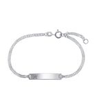 ID armband voor meisjes, 925 Sterling zilver | bloem image number 0