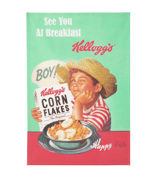 Boy Kellogg's - Tafellinnen Theedoek