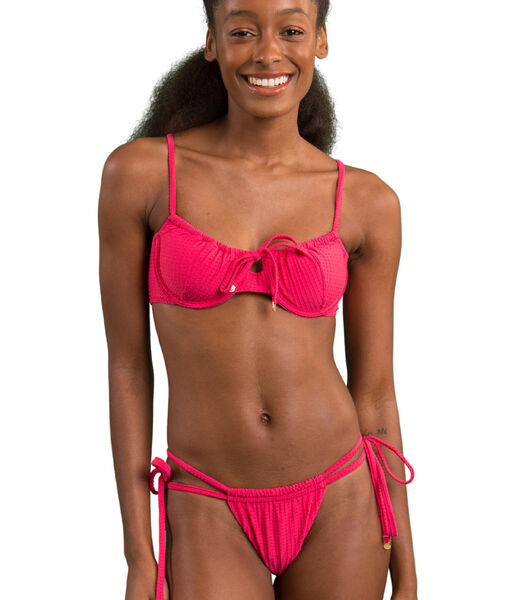 Bikinitop Balconet Dots-Virtual-Pink Balconet-Tie UPF 50+
