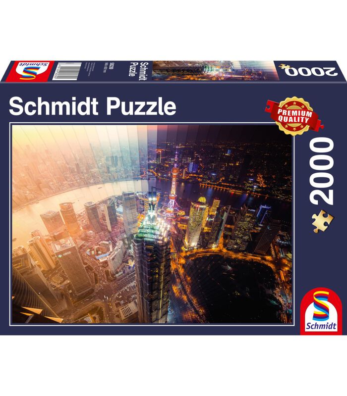 puzzel Day and Night, Time slice - 2000 stukjes - 12+ image number 0