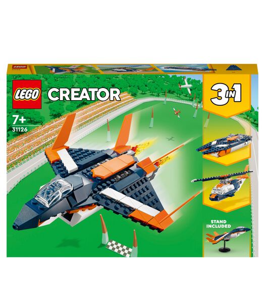 LEGO Creator 31126 L'Avion Supersonique