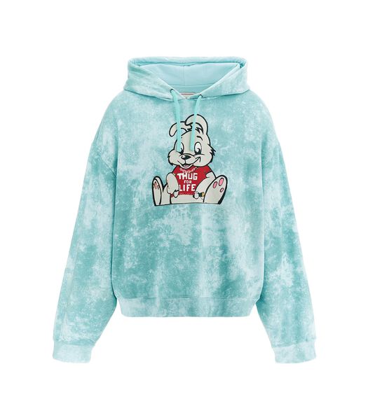 Sweatshirt à capuche Leon Washed Bunny