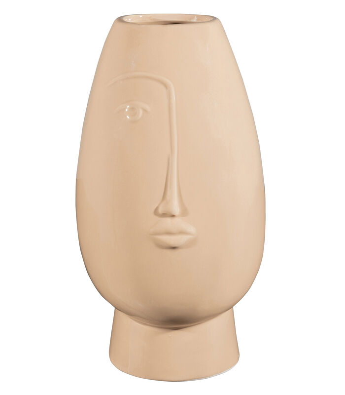 Vase - Céramique - Pêche - 29x12x14  - Stef image number 0
