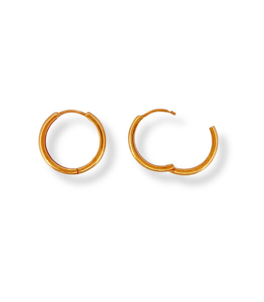 Oorbellen - Grote Ring - Goud