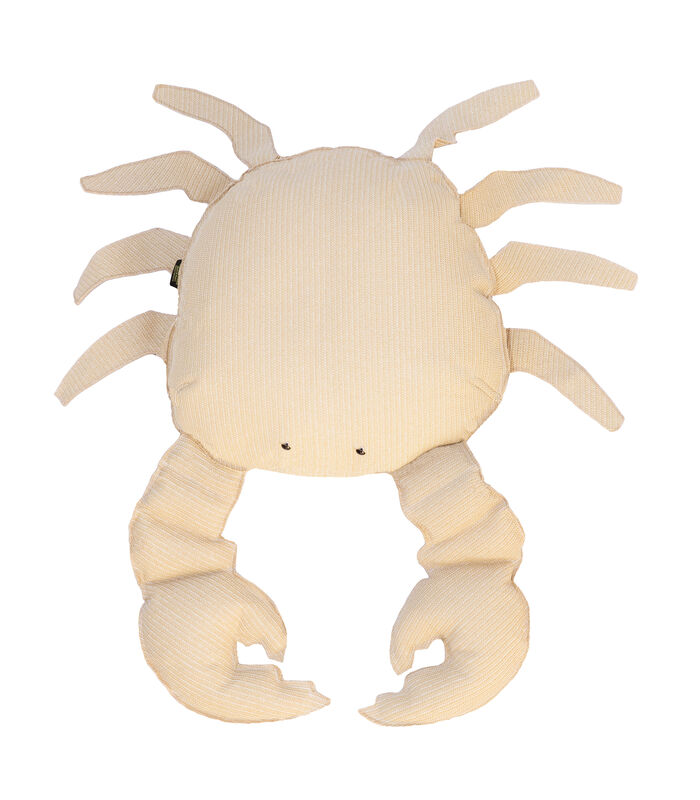 Coussin extérieur crabe effet raphia image number 0