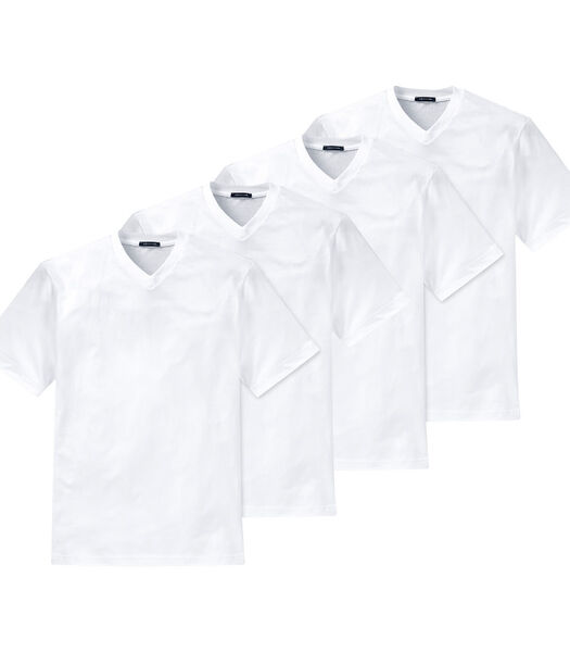 4 pack American - t-shirt V-hals