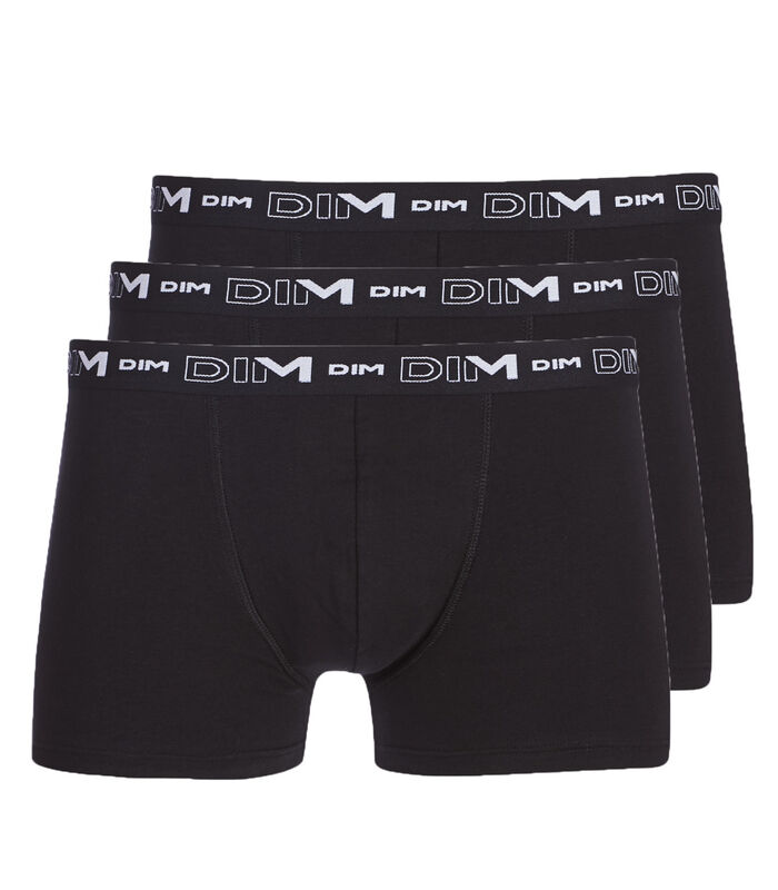 Boxer multipack coton stretch 3 shorts h 6596 hz image number 0