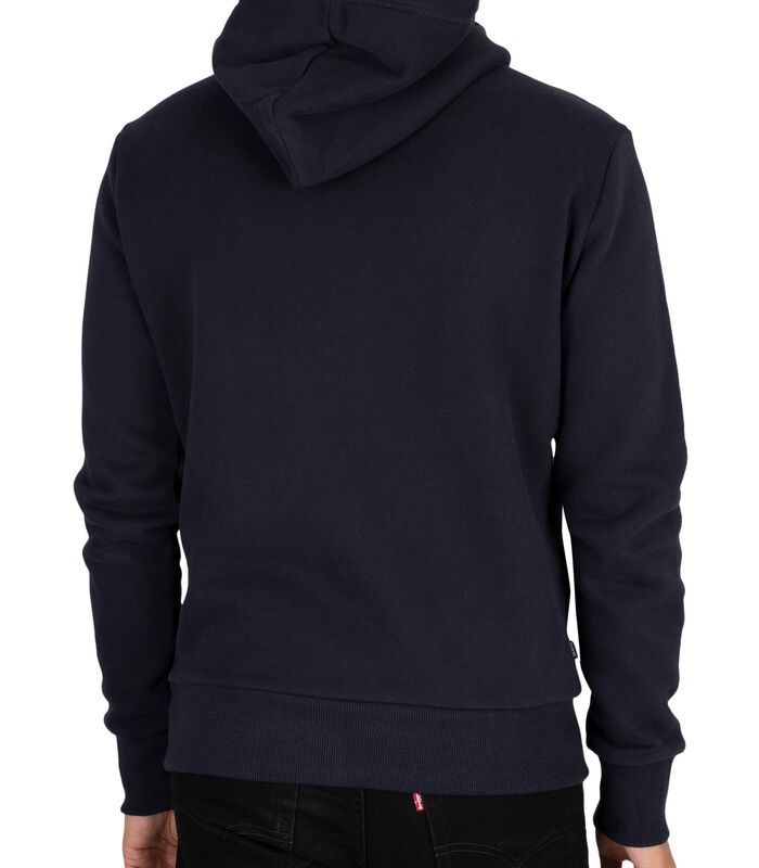 Klassieke hoodie met rits image number 2