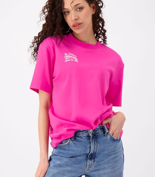 Logistics T-shirt Roze