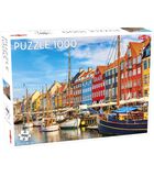 Puzzel Around the World Nothern Stars: Nyhavn - 1000 stukjes image number 0