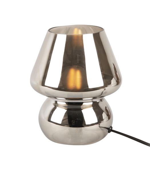 Lampe de table Glass Vintage - Gris - Ø16cm