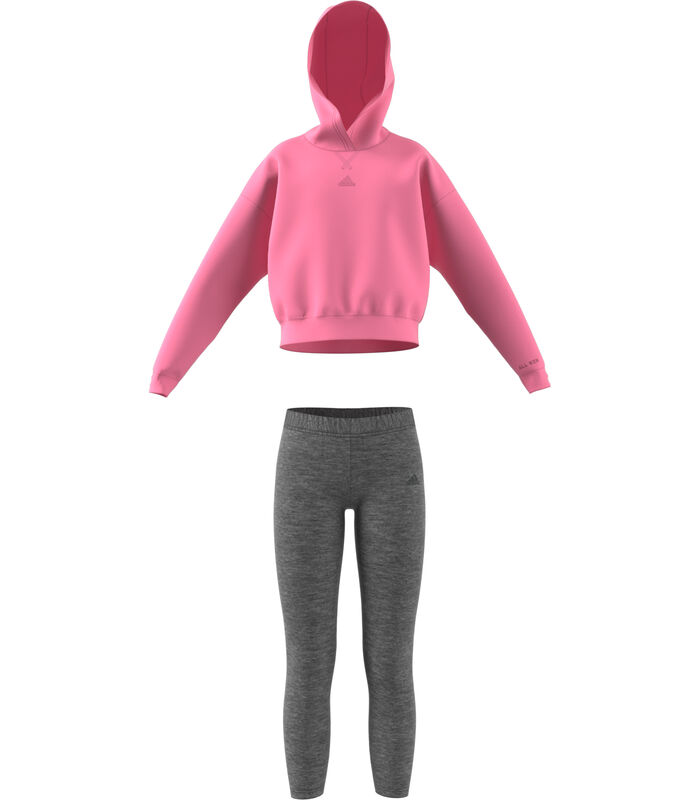 Zachte fleece hoodie voor meisjes image number 1