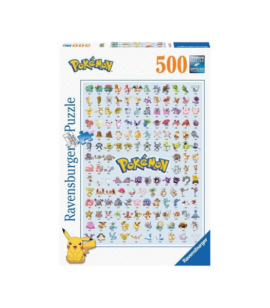 puzzel Eerste generatie Pokémon - 500 stukjes