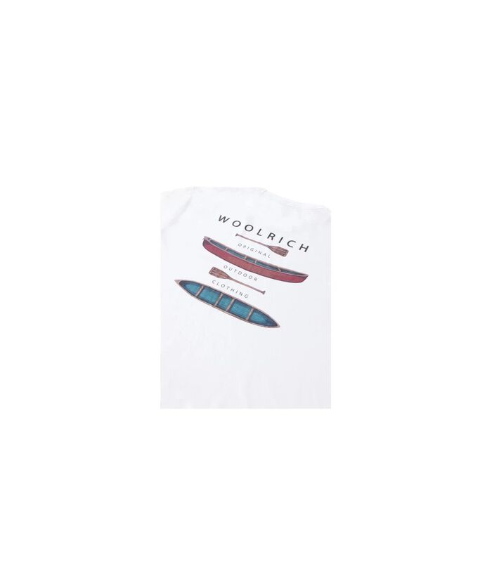 T-shirt Lakeside Homme Bright White image number 2
