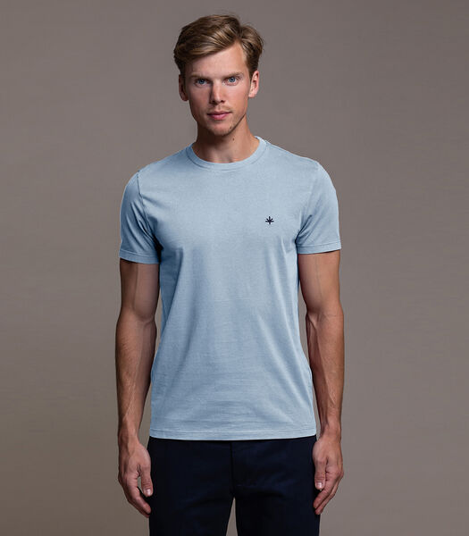 Katoenen T-Shirt - Licht Blauw