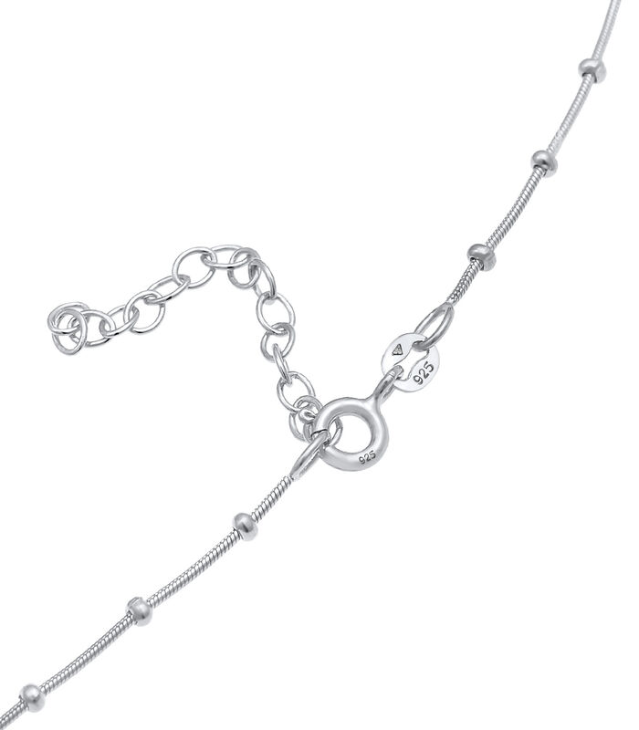 Halsketting Dames Choker Ball Chain Basic Round Blogger Trend In 925 Sterling Zilver image number 3