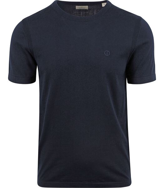 Dstrezzed T-shirt Tricoté Bleu Foncé