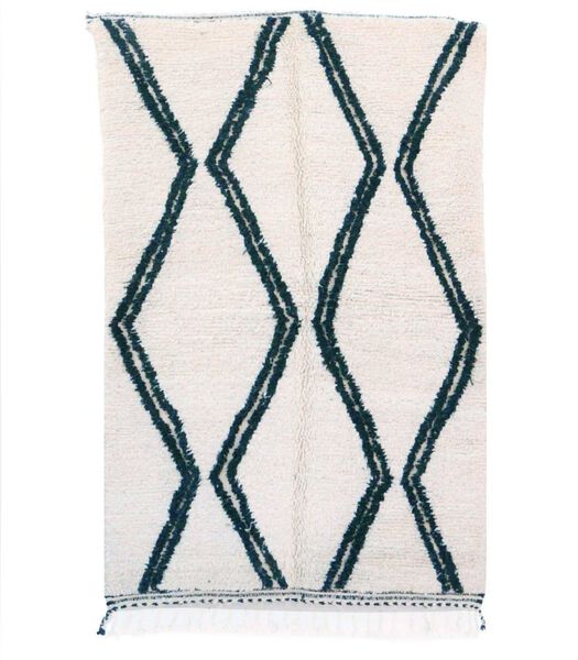 Tapis Berbere marocain pure laine 151 x 243 cm