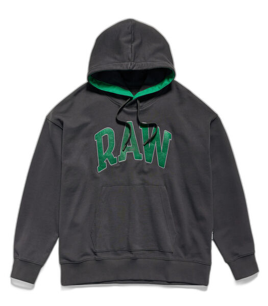Sweatshirt à capuche oversized RAW University