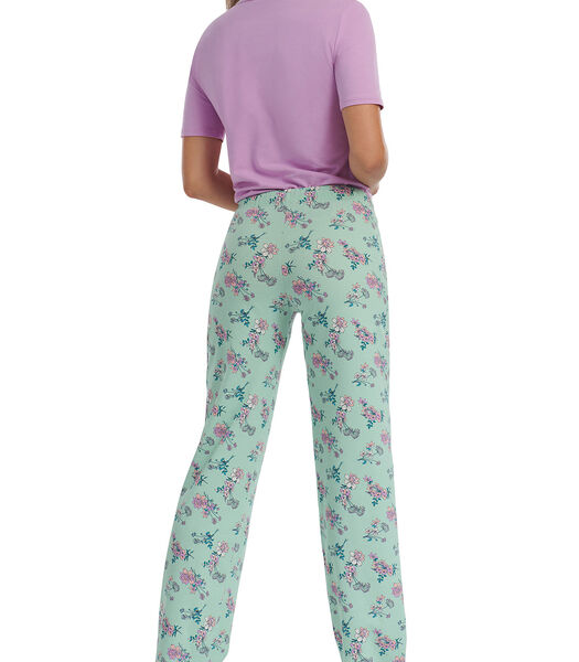 Pyjama indoor outfit broek top korte mouwen Posh