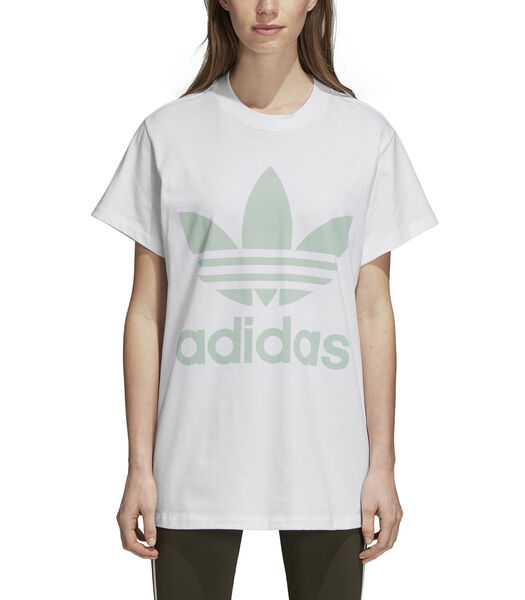 Dames-T-shirt adidas Oversize Trefoil