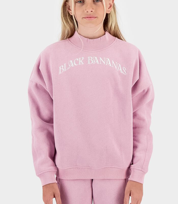 Jr Grl Blossom Sweater, Roze image number 1