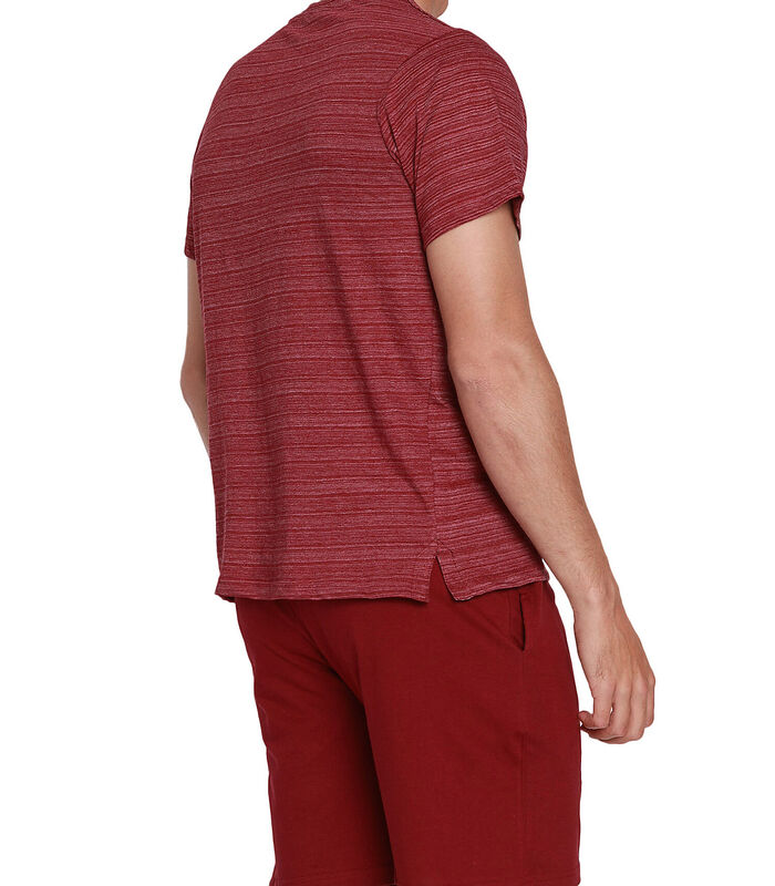 Pyjama short t-shirt Light Stripes image number 1