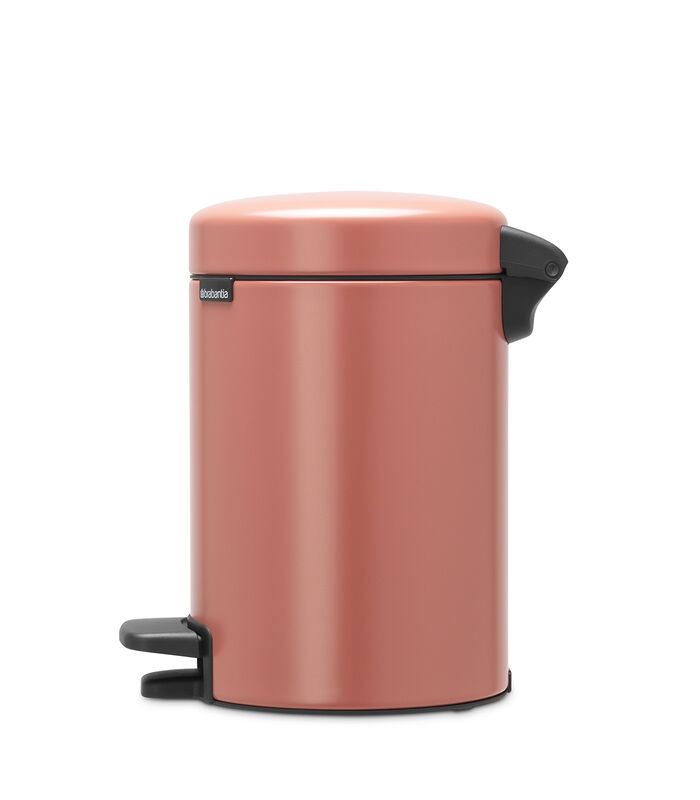 Poubelle à Pédale newIcon - 3 litres - Terracotta Pink image number 1