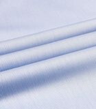 Strijkvrij Overhemd - Lichtblauw - Slim Fit - Jacquard Katoen - Lange Mouw - Heren image number 4