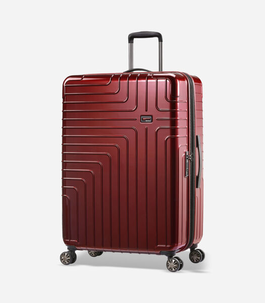 Helios Expandable Valise Grande 4 Roues Rouge