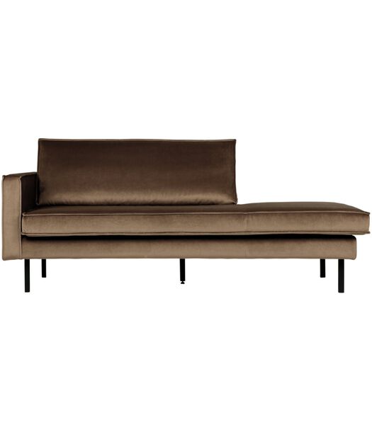 Rodeo Daybed Links - Velvet - Taupe - 85x203x86