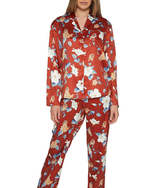 Pyjama's homewear broek shirt Winter Garden