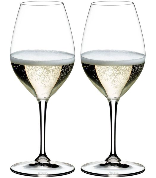 Champagne Glazen Vinum - 2 Stuks
